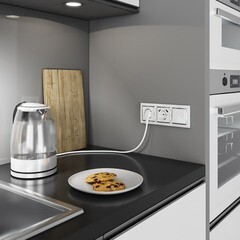 Розетка Werkel встраиваемая белая с 2хUSB-А (a051141) - фото 19