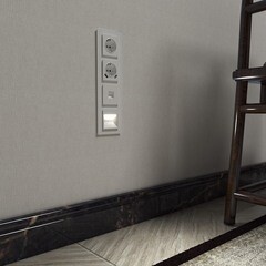 Розетка Werkel встраиваемая белая с 2хUSB-А (a051141) - фото 13