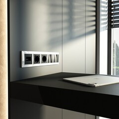 Рамка Werkel Snabb Basic пятиместная белая (a051300) - фото 4