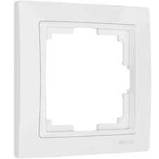Рамка Werkel Snabb Basic одноместная белая (a051303)