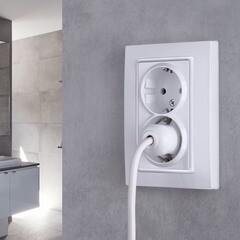 Рамка для двойной розетки Werkel Snabb Basic белая (a051304) - фото 2