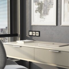 Выключатель Werkel одноклавишный встраиваемый слоновая кость (a051464) - фото 4