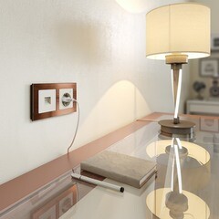 Розетка компьютерная Werkel встраиваемая слоновая кость RJ45 (a051467) - фото 2