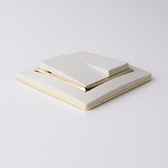 Выключатель Werkel двухклавишный встраиваемый слоновая кость (a051475) - фото 4