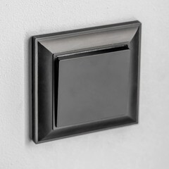 Выключатель Werkel одноклавишный встраиваемый черный матовый (a051608) - фото 8