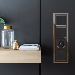 Розетка Werkel встраиваемая черная матовая с 2хUSB-А (a051617) - фото 6