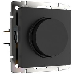 Диммер Werkel встраиваемый черный матовый поворотно-нажимной (a069583) - фото 1