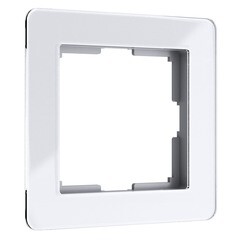 Рамка Werkel Acrylic одноместная белая (a059313) - фото 1