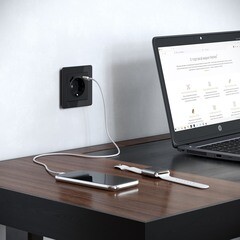 Рамка Werkel Acrylic одноместная черная (a059316) - фото 4