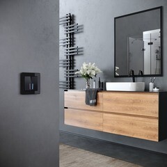 Рамка Werkel Acrylic одноместная черная (a059316) - фото 3