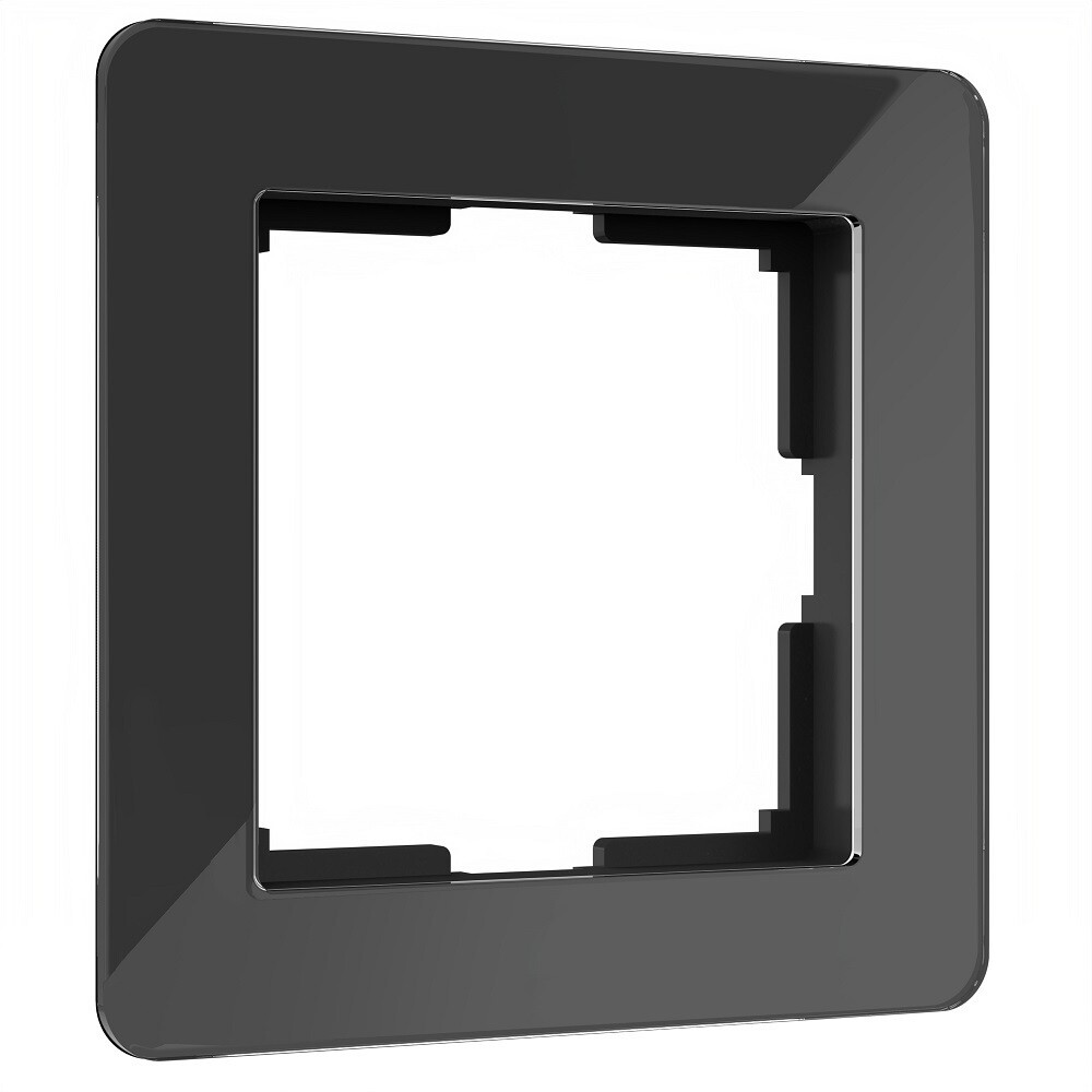 Изображение товара Рамка Werkel Acrylic одноместная черная (a059316)