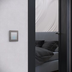 Рамка Werkel Acrylic одноместная графит (a059319) - фото 6