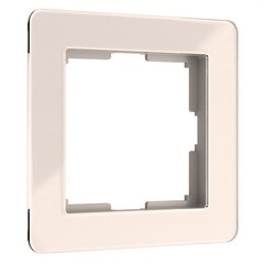 Изображение товара Рамка Werkel Acrylic одноместная айвори (a060537)