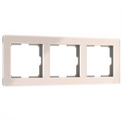 Изображение товара Рамка Werkel Acrylic трехместная айвори (a060539)
