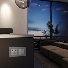 Рамка Werkel Slab двухместная серебро софт (a062813) - фото 2