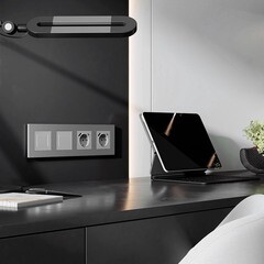 Рамка Werkel Slab четырехместная серебро софт (a062817) - фото 2