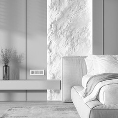 Выключатель Werkel одноклавишный встраиваемый серебряный матовый (a063607) - фото 3