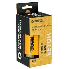 Коронка алмазная по бетону 68 мм SDS-plus Diamond Industrial (DIDCC68) - фото 3