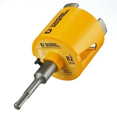 Коронка алмазная по бетону 82 мм SDS-plus Diamond Industrial (DIDCC80) - фото 4