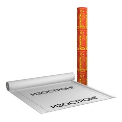 Паро-гидроизоляция Изостронг D+ с монтажной лентой 75 г/м2 70 кв.м - фото 6