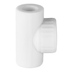 Тройник полипропиленовый переходный 20 мм х 3/4 ВР(г) х 20 мм белый Valfex (10127120П) - фото 3