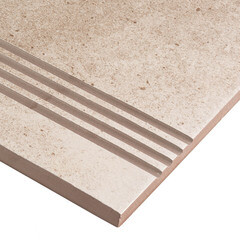 Керамогранит ступень Cersanit Lofthouse светло-серый 598х297х7,5 мм - фото 4