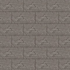 Плитка декор Axima Альбано темная геометрия 600х300х9 мм - фото 7