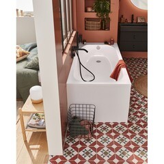 Ванна акриловая Jacob Delafon Trocadero 180х80 см без ножек (E6D355RU-00) - фото 3