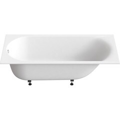 Ванна из литьевого мрамора Bas Афина 150х70 см с каркасом (ВА00025) - фото 6