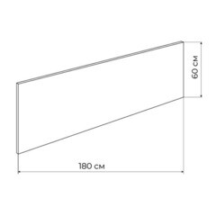 Панель фронтальная для ванны акриловой Jacob Delafon Elite 180х60 см белая (E6D352RU-00) - фото 2