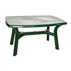 Изображение товара Стол разборный пластиковый Стандарт Пластик Премиум зеленый 1400х850х728 мм прямоугольный (130-0014)