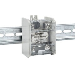 Блок распределительный проходной EKF PROxima на DIN-рейку и монтажную панель 55х80х81 мм 660 В IP20 100 А (RBP-95-100) - фото 4