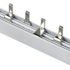 Шина соединительная типа PIN трехрядная EKF PROxima тип PIN 400 В 100 А на 54 модуля 1 м (pin-03-100) - фото 4