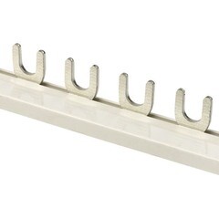 Шина соединительная типа FORK однорядная EKF PROxima тип FORK 230 В 100 А на 54 модуля 1 м (fork-01-100) - фото 4