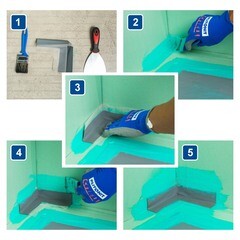 Угол гидроизоляционный внутренний Plitonit ГидроЛента 120х140 мм (2 шт.) - фото 5