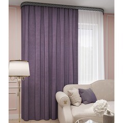 Изображение товара Штора канвас лаванда 150х280 см Legrand Канвас (58091253)