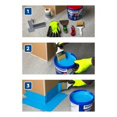 Угол гидроизоляционный внешний Plitonit ГидроЛента 120х200 мм (2 шт.) - фото 5