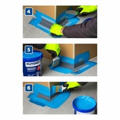 Угол гидроизоляционный внешний Plitonit ГидроЛента 120х200 мм (2 шт.) - фото 7