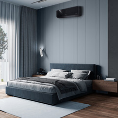 Сплит-система настенная Electrolux Onix Black Super DC EACS/I-12HIX-BLACK/N8 4100 Вт 35 м2 с пультом - фото 6