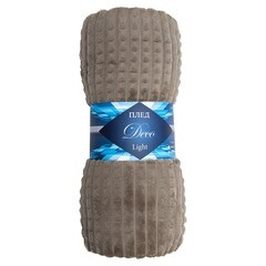 Изображение товара Плед 150х200 см TexRepublic микрофибра коричневый