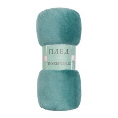 Изображение товара Плед 150х200 см TexRepublic микрофибра бирюзовый