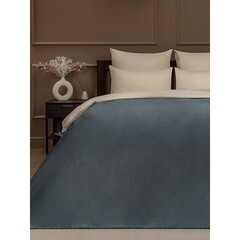 Плед 150х200 см TexRepublic микрофибра серый - фото 2