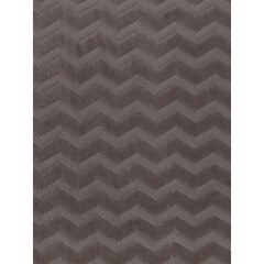 Плед 200х200 см TexRepublic Жаккард микрофибра коричневый - фото 2