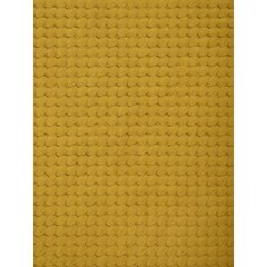 Плед 150х200 см TexRepublic Жаккард микрофибра охра - фото 2