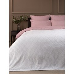 Плед 200х220 см TexRepublic микрофибра белый - фото 3