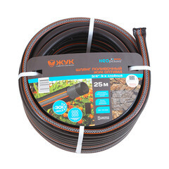 Шланг поливочный 3/4 25 м трехслойный Жук Оптима термоэластопласт армированный (7138-00) - фото 3