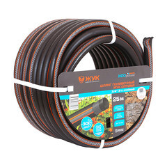 Шланг поливочный 3/4 25 м трехслойный Жук Оптима термоэластопласт армированный (7138-00) - фото 2