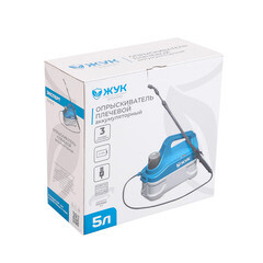 Опрыскиватель аккумуляторный плечевой Жук ПАО-5 5 л 12 В 2 Ач Li-Ion (322776-00) - фото 3