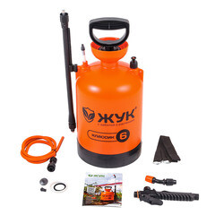 Опрыскиватель плечевой помповый для полива Жук Классик ОП-207 6 л (0383-00) - фото 6