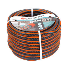 Шланг поливочный 3/4 25 м трехслойный Garden Жук ПВХ армированный (8890-00) - фото 7